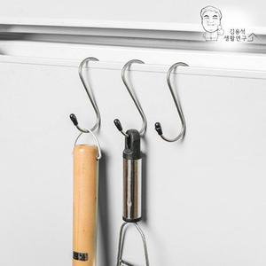 [ME796L98_52CR]도어훅 S고리 다용도걸이 고리 행거 5개입