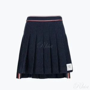 톰브라운 유니버시티 스트라이프 플리츠 미니 스커트 FJK091A F0302 415