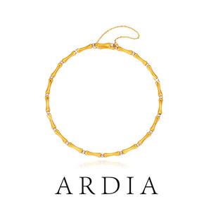 [미리주문][ARDIA] 아르디아 18K 뱀부 뱅글 팔찌