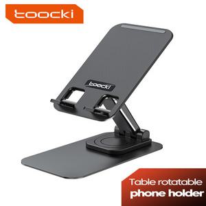 Toocki 화웨이 샤오미 OPPO 및 기타 모바일 기기용 모든 4 6 7 인치 360 조정 가능 데스크탑 폰 거치대