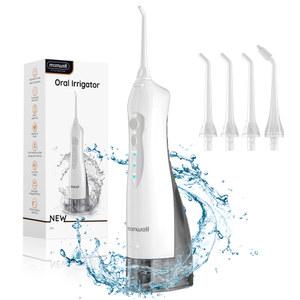 오네이 IRRIGATOR D52 휴대용 FLOSSER 충전식 워터 USB 제트 모드 선택 가지 300ML 청소 치실