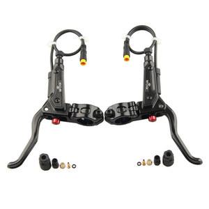 NFOX GT267 POWER LOGIC 끄기 브레이크 핸들 전자 자전거 용 3 핀 전기 자전거 BAFANG 홀 유압 브레이크 산악 자전거 액세서리