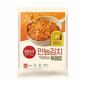 [장보기]CJ 햇반 만능김치볶음밥 400g, 1개