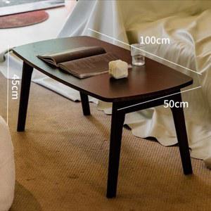 미니 좌탁 원목 높은소파테이블 테이블 60 접이식 단층 100cm 접지