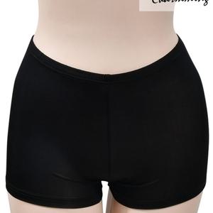 (FREE | 블랙) 무지 베이직 인견 2부 숏 편안한 속바지/중학생/3부/속바지/주니어/실크/여아/한복/레깅스/