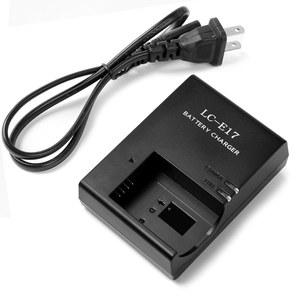 LP-E17 카메라 배터리용 YUEFANSENC LC-E17 고속 배터리 충전기: 캐논 EOS 레벨 T7I T6S SL3 9000D 8000D 760D 750D M6 M5 M3 키스 X8I DSLR