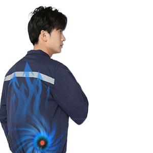 선풍기 여름 작업복 아이스 근무복 점퍼 쿨링 자켓 잠바 용접 배달