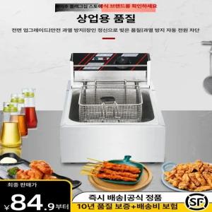 가정용튀김기 전기 미니 냄비 10L 대형 1구