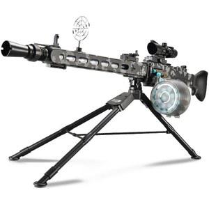전동 너프건 듀얼모드 기관단 드럼탄창 발사 60알 저격 연사 게틀링건 mg3 스펀지탄