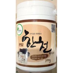 한천분말(이슬 100g) /양갱/푸딩/젤리/묵/아이들/간식/제빵재료/베이킹/디저트/베이커리/홈베이킹/다용도
