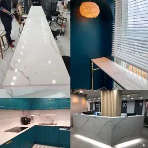 [착불 50000원 배송상품]메종마큰 인조대리석 젠다이 120x1500x18T 및 주문제작제품 12T/15T/20T