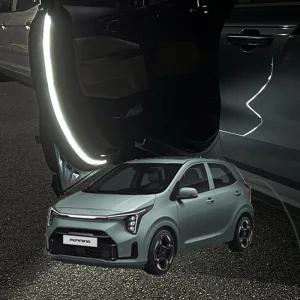 더뉴모닝 LED 면발광 워닝램프 도어라이트 차꾸미기 실내튜닝 차량용 인테리어