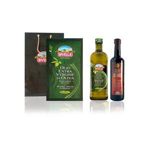 [기타]디벨라 엑스트라버진 올리브오일(클래식)1L +발사믹식초500ml 선물세트
