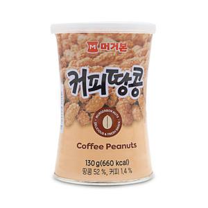 머거본 커피땅콩 130g 캔