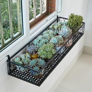 창틀용 화분 걸이대 직각형 80x25 창틀용 고리