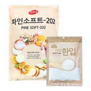 0674. [소분제품] [대두] 파인소프트202 200g / 깨찰빵 타피오카전분