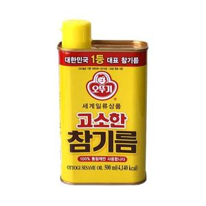 오뚜기 고소한 참기름 500ml 1개