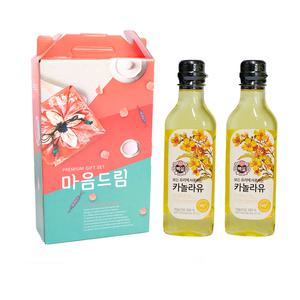 백설 카놀라유 500ml 2P  추석선물세트 명절선물세트