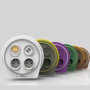 아트박스/러그박스 러그박스 미니 캠핑릴선 멀티탭 USB 3구 10M
