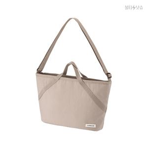 락앤락 보냉백 베이지 캐주얼 크로스 쿨러백 10L 40x13x24cm