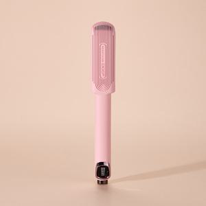 [디오비] 2W 러블리핑크 넓은판고데기 프리볼트 곱슬머리 여신머리 전문가용 매직기