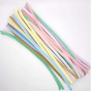 30cm 국산 혼합 모루 50개입 털철사 공예용 diy 꾸미기 꽃다발 인형 재료 입학식 졸업식