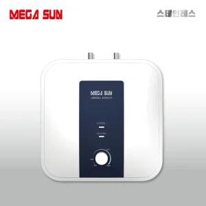 메가썬 스텐 전기온수기 15리터 상향식 바닥형 15L 스테인레스