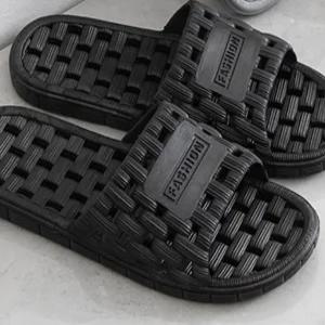 해피픽 블랙 물빠짐 욕실화 2p세트(245-250mm) 욕조슬리퍼 모던한욕실화