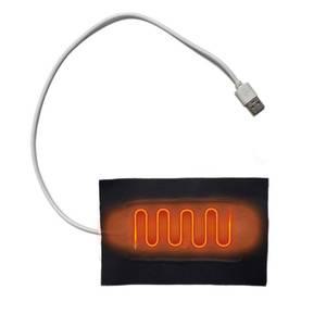 발열 USB 충전식 휴대용 온열 패드 다기능 쿠션 겨울 용품 5V 1A 소프트
