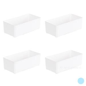 프랑코 콤팩트 칸막이 주방 서랍 정리함 수납 3호 4개