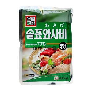 솔표)와사비가루200g