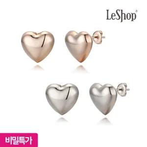 [르샵주얼리] 14K 벌룬 하트 핀 귀걸이(GoldPlated)_LJ4020BRE