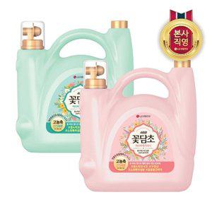 [엘지생활건강]샤프란 꽃담초 부케가르니 섬유유연제 5.5L (연꽃/화이트로즈 택1)