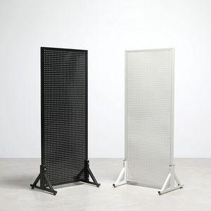 이동식 철제 파티션 타공 전시회 가림막 패브릭