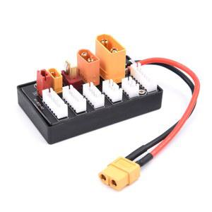 새로운 Lipo 충전기 보드 2 6S XT30 XT60 XT90 JST T 커넥터 Imax B6 B6AC IDST Q6 Lite 용 병렬 밸런스 충전