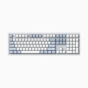 키크론 K10 PRO ZMK 레트로 블루 유무선 저소음적축 풀배열 사무실 기계식 키보드