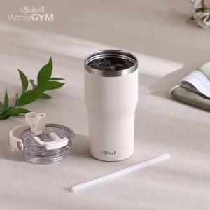 [Shizell] 쉬젤 워터짐 텀블러 밀크크리미 600ml