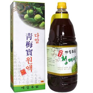다압 청매실 원액 1.8리터/ 매실청/매실액기스