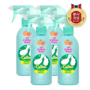 온더바디 코튼풋 발을씻자 풋샴푸 자몽 발샴푸 385ml 4개