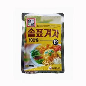 [XBK16716_47]솔표 식품 겨자 가루 200G 요리 식자재 푸드