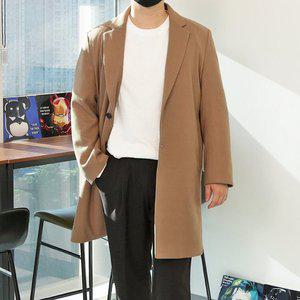 [우기브로]WWO 남자 빅사이즈 이오니언 투버튼 싱글 코트