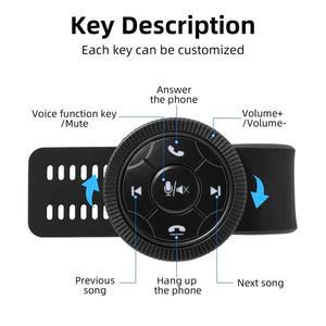 무선 스티어링 휠 원격 리모컨 버튼 라디오 DVD GPS 멀티미디어 네비게이션5 키 차량 컨트롤러 Bluetooth