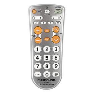 조합 범용 IR 학습 리모컨 컨트롤러 TV SAT DVD CBL DVB-T AUX용 빅 단추 복사 기능 L108E