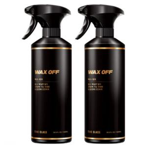 더클래스 차량 탈지제 유분제거제 왁스 오프 500ml X2