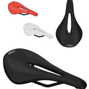 MTB 자전거 새들 실리콘 쿠션 PU 가죽 표면 전체 실리카 젤 편안한 시트 충격 방지 도로