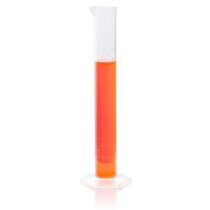 글로브 사이언티픽 3705250 다이아몬드 에센셜 PMP 등급 측정 실린더, 클래스 A, 톨 폼, 250ml 용량