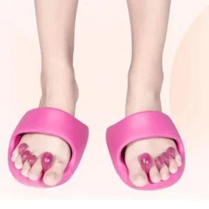 앞꿈치 슬리퍼 종아리 까치발 운동 스트레칭 실내화
