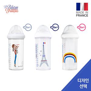 [비브롱] 젖병 360ml(젖꼭지 포함/디자인 선택)/신생아젖병/배앓이방지/출산준비물/신생아용품