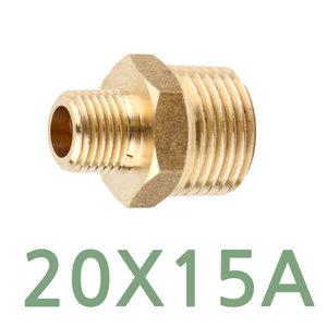 신주 이경 단니플 20X15A 동파이프 닛플 배관 연결 부속 신주 나사 니플 철물 용품 설비 자재 기계
