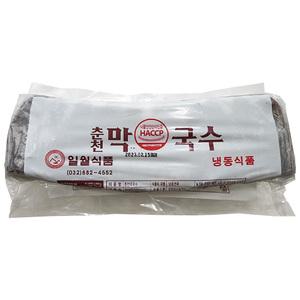 일월식품 춘천막국수 2kg 쟁반 막국수 사리 10인분